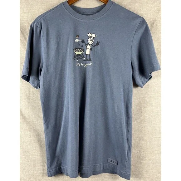 Life Is Good Shirts Life Is Good Mens Small Crusher T Shirt